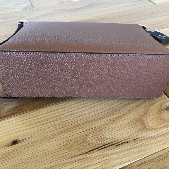 NWT Kate Spade Leila Medium Crossbody Bag in gingerbread - Picture 5 of 8